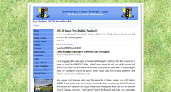 Desktop Screenshot of bedfordshirefootballleague.co.uk